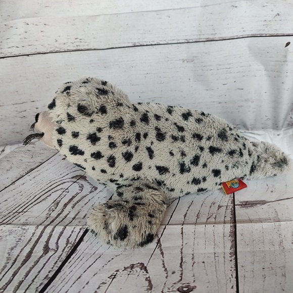 Adventure Planet Plush Animal Den HARBOR SEAL Realistic (12 inch) Stuffed Toy - Picture 2 of 5